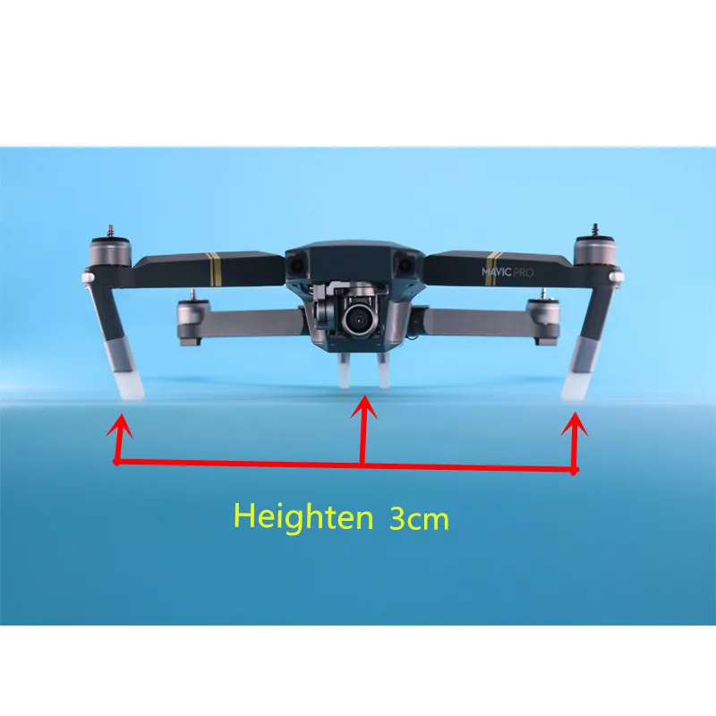Landing Gear Silicone Shock-Resistant Landing Foot Gimbal Camera Protector For DJI Mavic Pro Drone Accessories 1 (5)