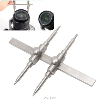 

Portable 10-130MM Pro DSLR Lens Spanner Wrench Opening Tool For Camera Repair