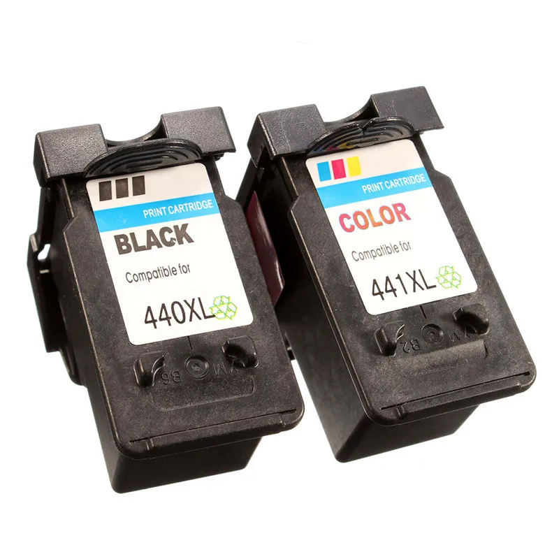 1 Set Ink Cartridge 440XL Color 441XL Black for Canon PG 440 XL CL 441