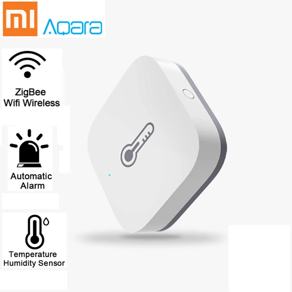 

Xiaomi Mijia Aqara Temperature Humidity Sensor Environment Air Pressure Smart Home Zigbee Wireless work With Mihome Gateway
