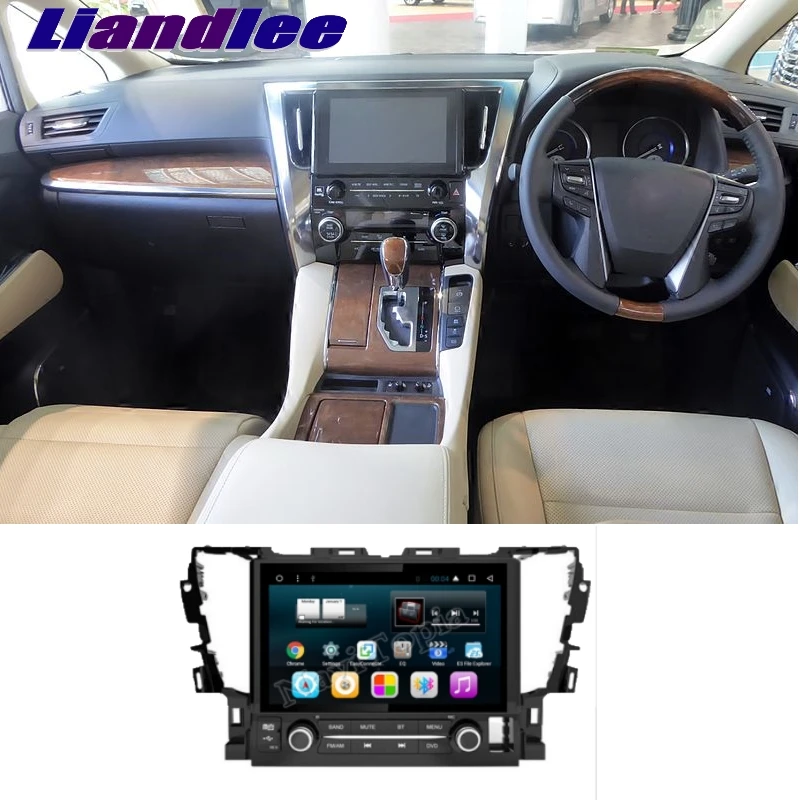 Sale For Toyota Alphard 2015~2019 LiisLee Car Multimedia TV DVD GPS Audio Stereo Hi-Fi Radio Original Style Navigation NAV NAVI MAP 1