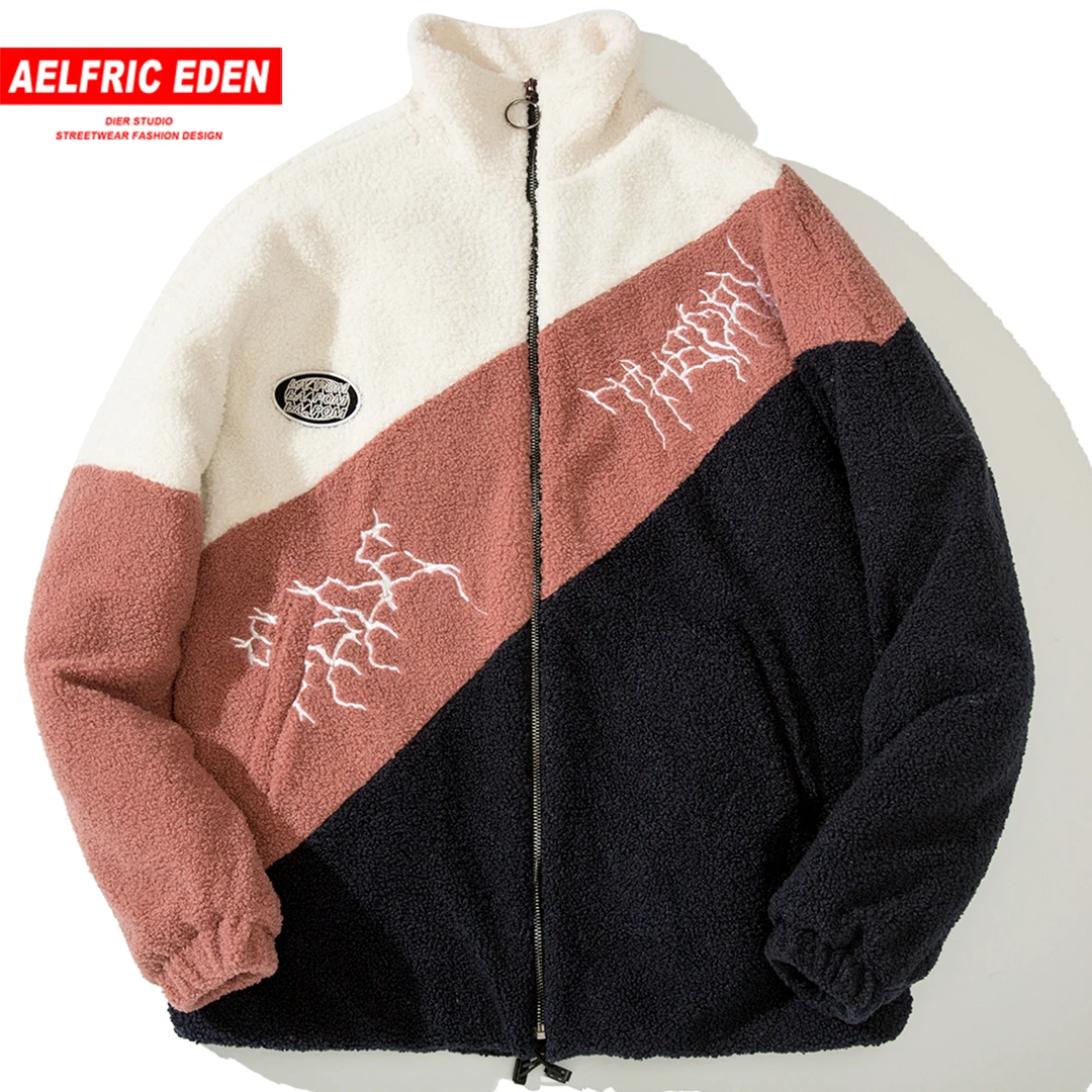 Aelfric Eden Кашемировые Куртки Утепленная одежда Повседневное уличная на молнии