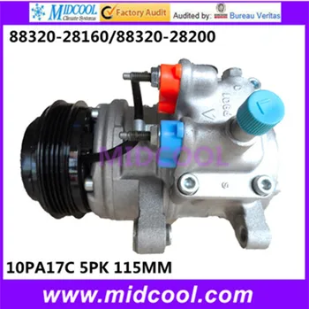 

HIGH QUALITY AUTO AC COMPRESSOR 10PA17C FOR 88320-28160/88320-28200