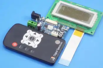 

76-108Mhz Digital LCD FM Radio stereo receiver module + 5W amplifier + remote control with memory function.