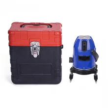 5 линий 6 точек лазерный уровень 360 градусов вращающийся самонивелирующийся вертикальный и горизонтальный красный крест линия Автоматический Лазерный уровень в/на открытом воздухе