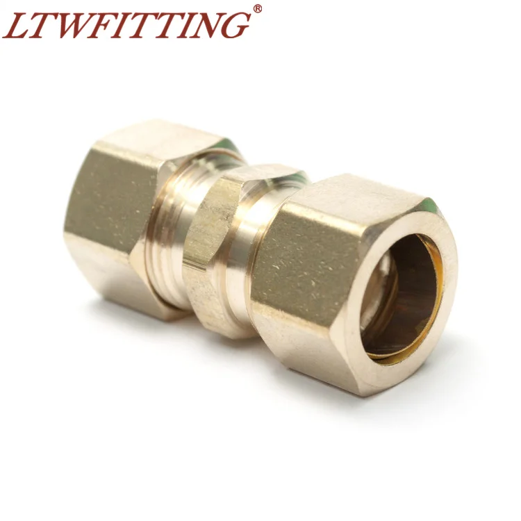 LTWFITTING 5/8" OD Compression Union ,BRASS COMPRESSION FITTINGin Pipe