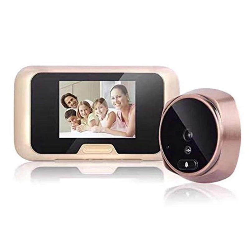 Video Doorbell 3.0 Inch Video Doorbell, Smart Electronic Cat'S Eye, Wireless Monitoring Hd Camera Camera Integrated Infrared 3