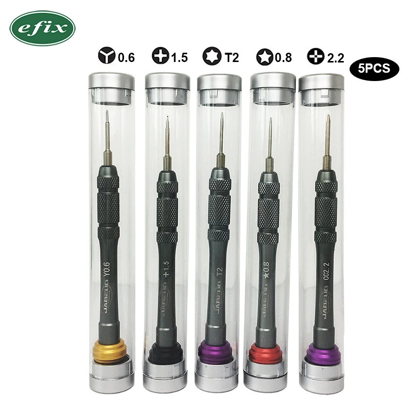 

5 in 1 Precision Metal Screwdriver Set for iPhone Samsung Disassemble Teardown Opening Repair Tools Kit