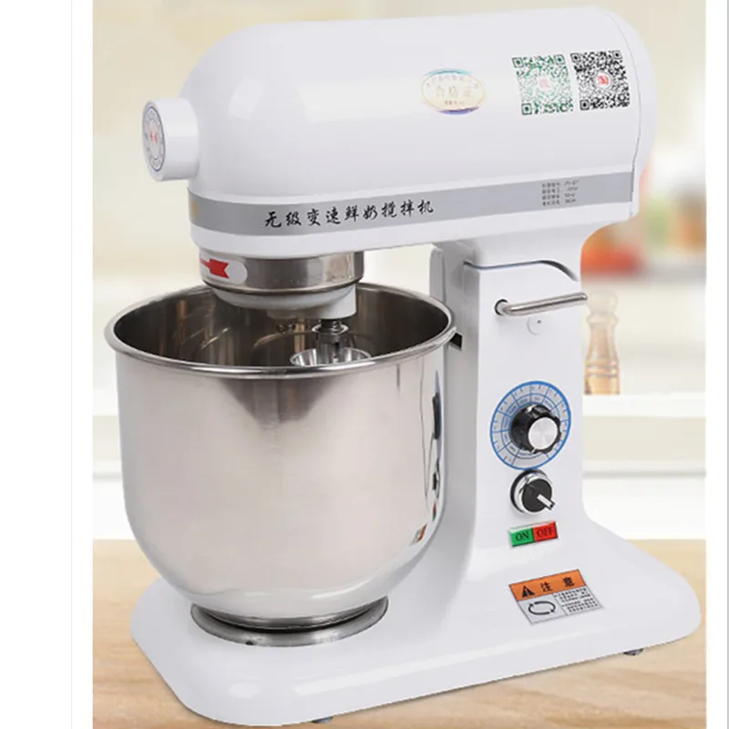 220V Automatic Commercial Electric Dough Mixer Red/White