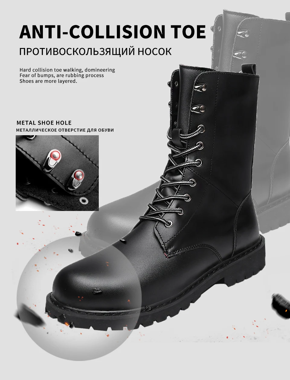 ASIFN мужские ботинки зимние большой размеры Модные военные ботинки мужская обувь военная Униформа Desert кожаные ботильоны для мужчин's Zapatos De