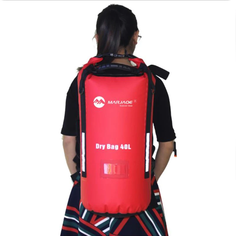 Waterproof Dry Bag 40L Swimming Waterproof Bag Outdoor Camping Dry Bag Buoy