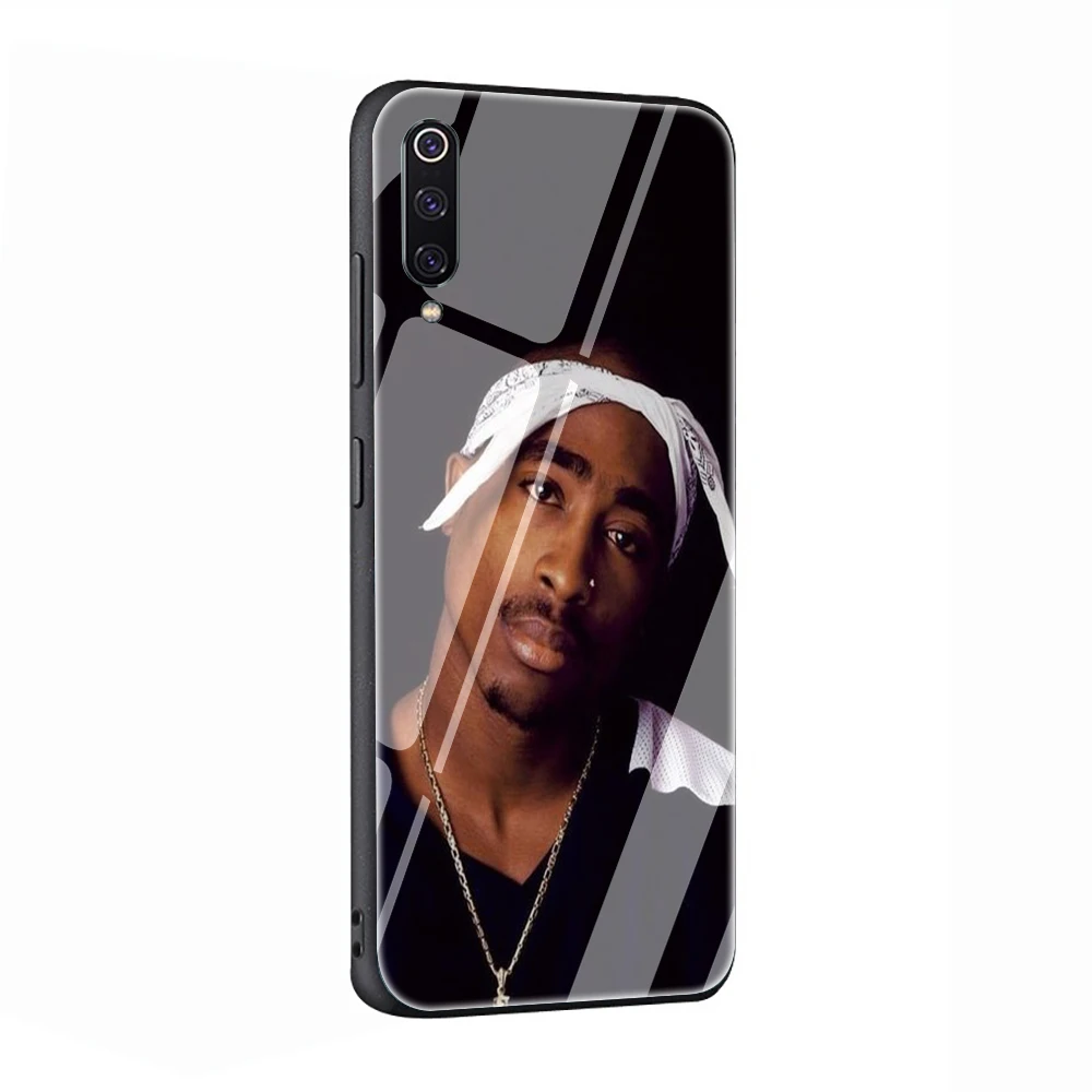 2Pac для телефона с изображением Тупака Амару Шакура закаленное Стекло телефона Футляр для Redmi 4x 6A Примечание 5 6 7 Pro Xiaomi Mi 8 Lite A1 A2 5X6X9 - Цвет: G12