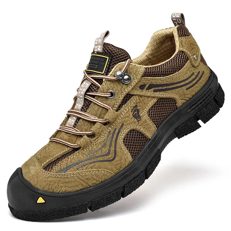 

Men's Lightweight Outdoor Hiking Casual Shoes Summer Migration Shoes Breathable Mountain Cross Travel Shoes Climbing Men's Shoes