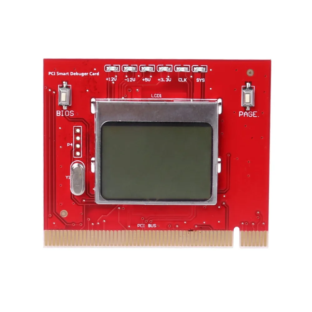 Тестер материнской платы BGEKTOTH для ПК ноутбука настольного ЖК дисплея PCI|tester for