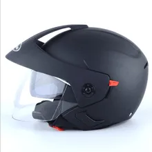 Nuoman Caschi Da Moto Bicicletta Elettrica Casco Aperto del Viso Dual Lens Visiere Delle Donne Degli Uomini di Estate di Scooter Moto moto Casco Della Bici