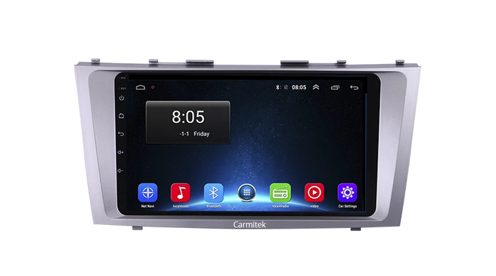 9 дюймов Android камера DVD gps навигационная система сенсорный экран 2din для Toyota Camry vx 40 50 2006 2007 2008 2009 2010 2011