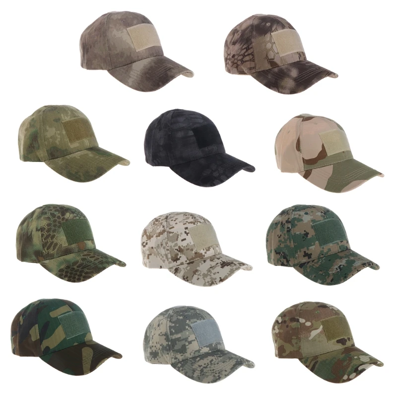

Military Tactical Camouflage Hat Outdoor Hunting Sports Cap Men Army Camo Caps W20