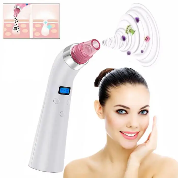 Removedor de Cravo Cuidados com a Pele Sucção a Vácuo Novo Poros Vácuo Acne Espinha Remoção Ferramenta Facial Diamante Dermabrasion Máquina 7 Cheap Utensílios de cuidado facial
