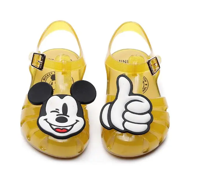 Kids Sandals New Minnie Children's Shoes Mickey Beach Shoes Jelly Children's Shoes Boys And Girls Baby Shoes