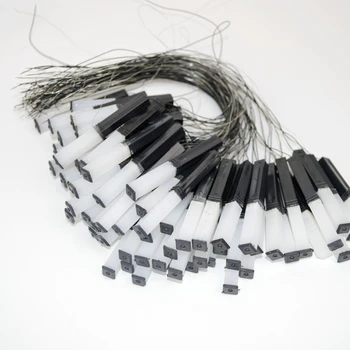 

20PCS 1:100 Model Garden Landscape Square Lamps Model Blinking Light Post Scale Model Kits Single Head Garden Lamp Post Layout