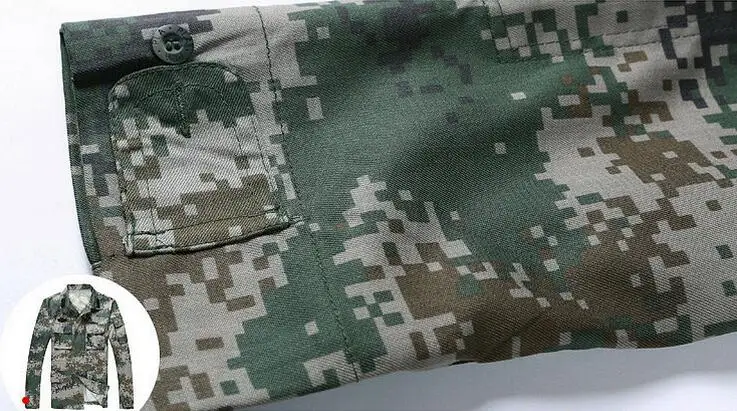 Камуфляжный Костюм Униформа в области Bionic Langya Мужской вентилятор одежда джунгли боевой костюм портативный одежда для отдыха униформа