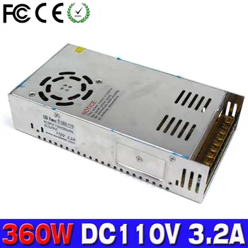 

360W 110V 3.2A Small Volume Single Output Switching power supply Transformers AC110V 220V TO SMPS for CNC Machine DIY LED CCTV