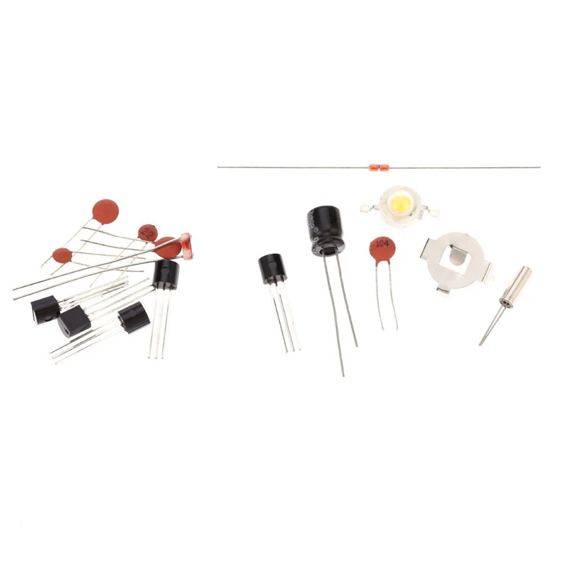 Компактная цифровая 4-разрядный светодиодный говорящие часы Diy Kit светильник Управление Температура даты и времени прозрачная витрина(зеленый