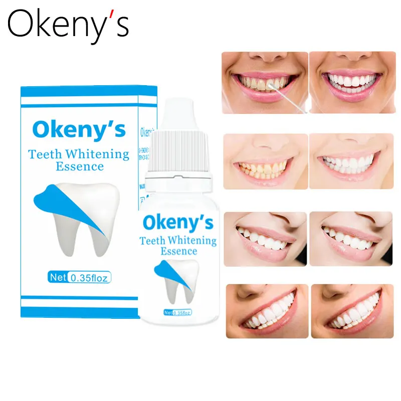 Okeny's Teeth Whitening Essential Oil Oral Hygiene Cleaning Serum