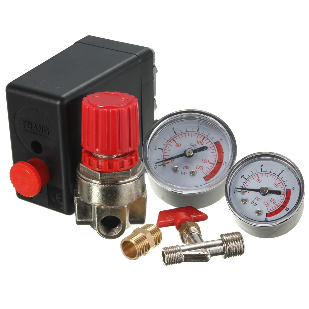 7 25 125 PSI переключатель давления для воздушного компрессора управления AC 15A 240V