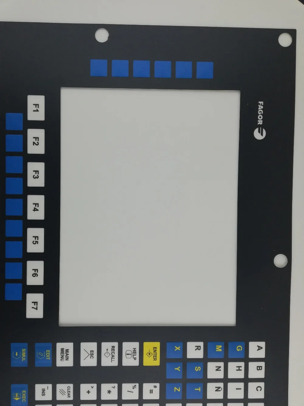 FAGOR 8055MC, панель Мембранного переключателя и клавиатуры для 8055MC CNC ремонт, быстрая