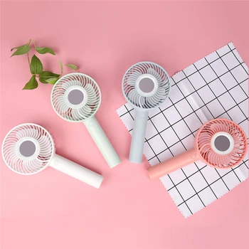 

Portable USB Fan Electric Handheld Small Fan For Office Gadgets Rechargeable Handy Mini USB Fan Summer Cooler Cooling Fan JJ20