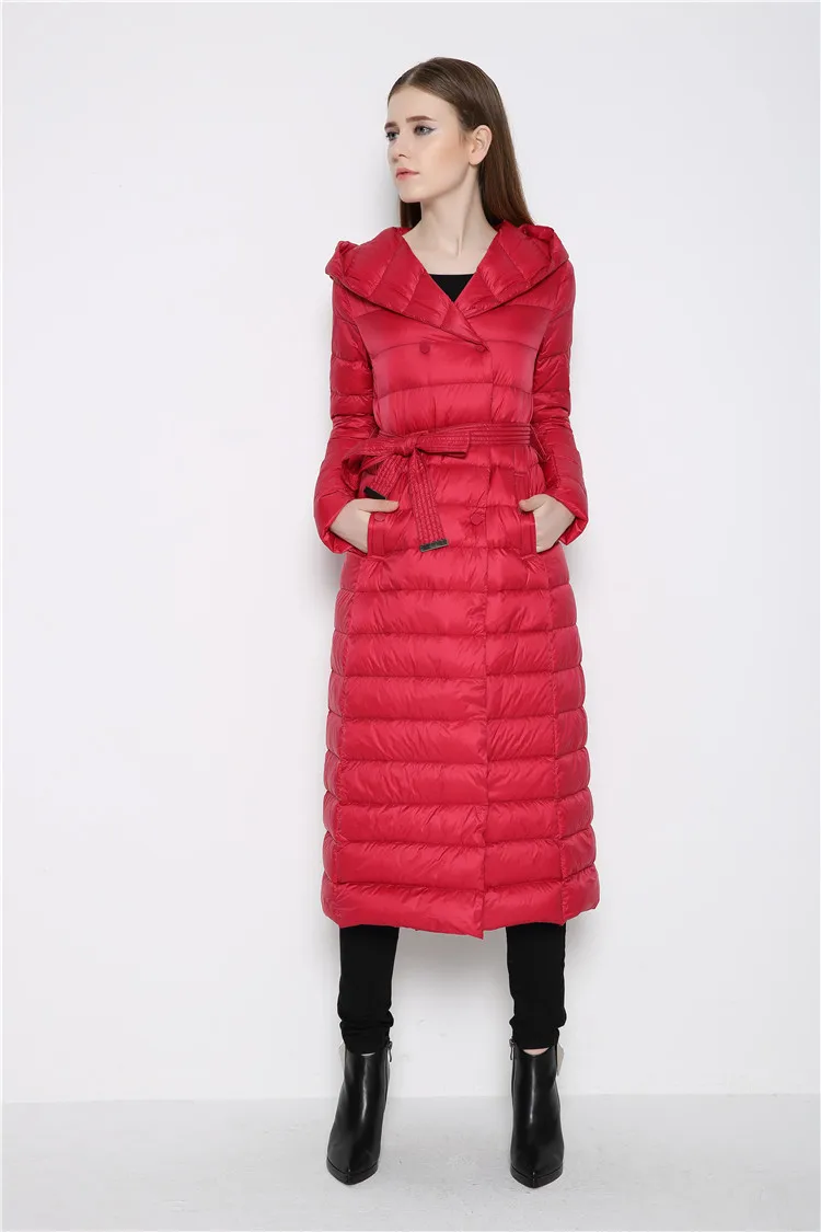 Picture De Ceinture As À Femmes as Automne Longue Manteaux Parkas Mince Fourrure Capuchon aiweier Linght Picture Hxd032 Nouvelle Le Avec Vers Gilets Hiver Bas Solide Doudounes Femme qRgF7z