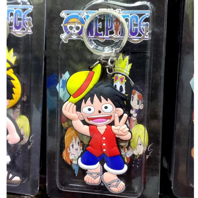 One Piece Luffy Key Chain Action Figure