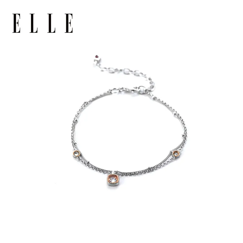 

Authentic Original Elle Bracelet Fashion Flashing Star Series Simple Wind 925 Silver Jewelry Originated From French Gifts5013100