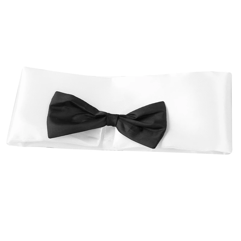Mens Adults Sexy Costume Accessories Bow Tie Collar Cuff Set Male Dancer Sexy Stripper Cosplay Butler Waiter Lingerie Clubwear men costume accessories