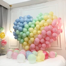 BTRUDI 100pcs 10inch2.2gmacaroon balloons chain background wall wedding valentine's day decoration birthday kids party supplies BTRUDI 100pcs 10inch2.2gmacaroon balloons chain background wall wedding valentine's day decoration birthday kids party supplies