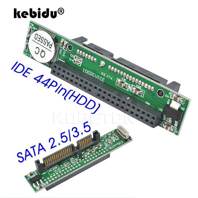 IDE 44pin 2 5 do SATA Adapter PC za pomocą tego narzędzia online bez 1 5Gbs Adapter szeregowy konwerter ATA 133 100 HDD CD DVD szeregowy dysk twardy tanie i dobre opinie kebidu CN (pochodzenie) Przewody SATA Dostępny w magazynie IDE to sata 2 5 IDE to Sata