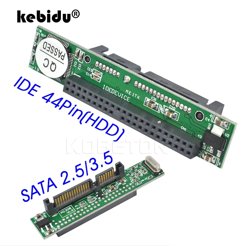 Ide 44pin para Sata pc Adapter Converter 1.5gbs Adaptador Serial Ata 133 100 Hdd cd Dvd Disco Rígido Serial