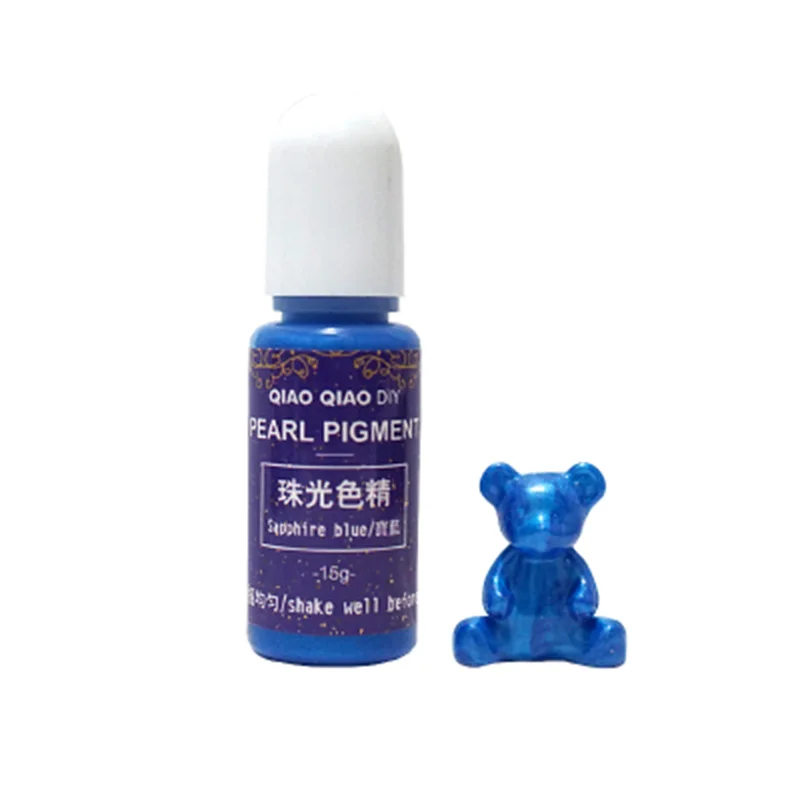 

15g/Bottle Pigment Epoxy UV Resin DIY Handmade Art Crafts Coloring Dye Colorant H99F