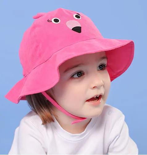 Летняя шляпа с sunhat мультфильма для детей Дети Открытый - Цвет: 50cm 1-2 Year Old