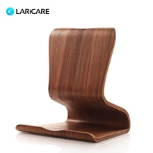 Laricare Деревянный планшет телефон стенд держатель, стабильный анти-скользкий планшет мобильный телефон держатель для iphone ipad Android телефон L-03