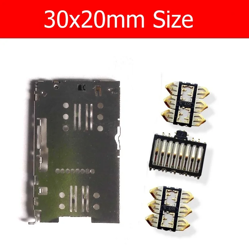 Новый держатель адаптера Sim карты для zte blade a610 a610c разъем чтения карт памяти +