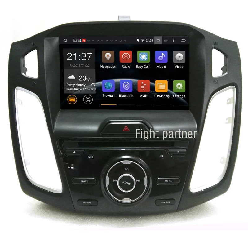 Discount Android 6.0 Quad-core 2GB Car DVD Player For Ford Focus 3 Focus 2012 2013 2014  2015 Canbus GPS Navigation Bluetooth Radio 3G 0