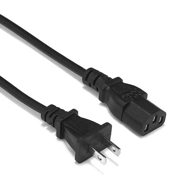 6ft 3Prong AC Power Cord Cable Lead US Plug for PC Desktop HP Dell XBox Cisco