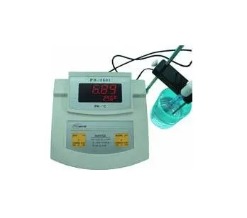 High Accuracy Bench top Bench-top PH Temperature Meter Free shipping wholesale and retail