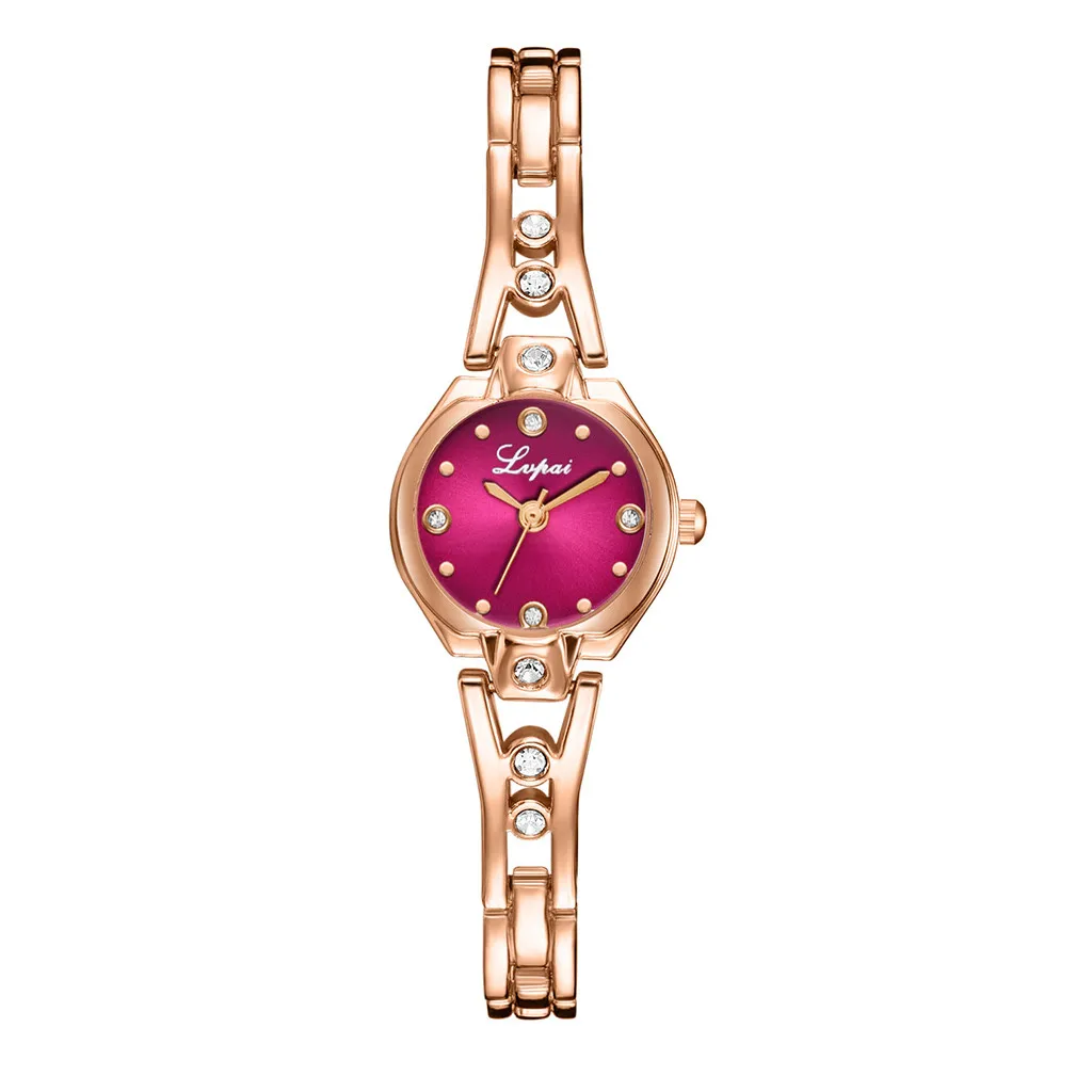 Женские кварцевые часы reloj mujer с бриллиантовым циферблатом и ремешком со стразами