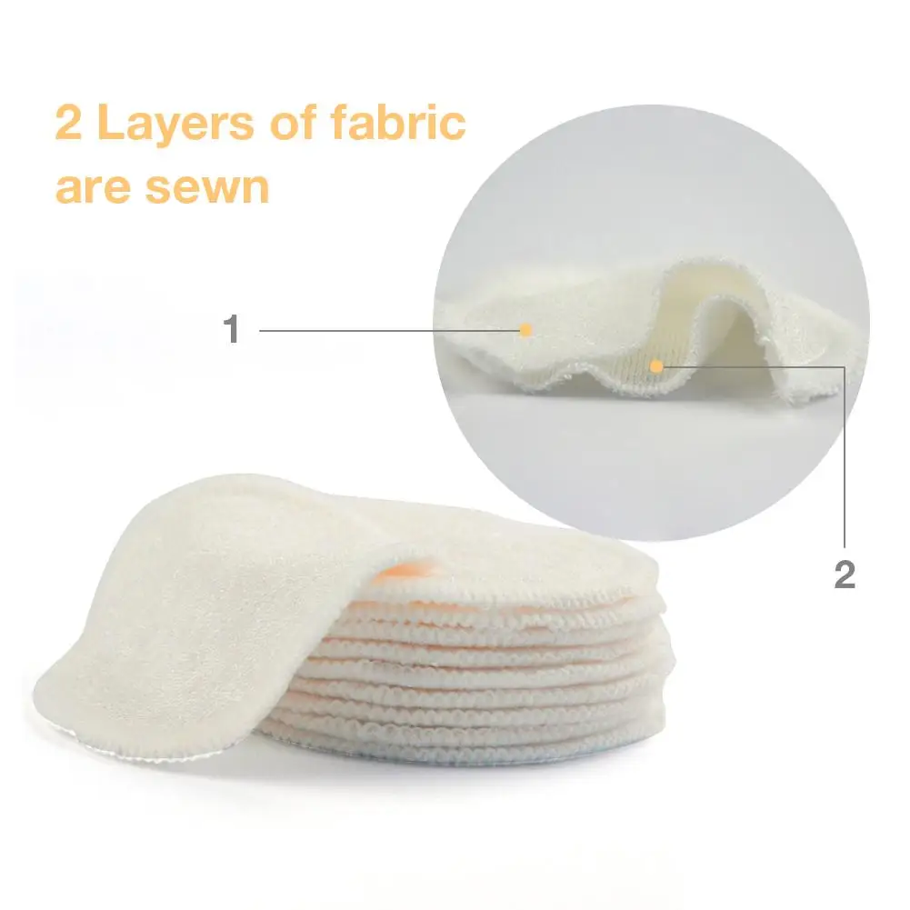12 шт многоразовые ватные диски средство для снятия макияжа для лица двухслойные салфетки для очистки ногтей моющиеся подушечки для очистки кожи лица