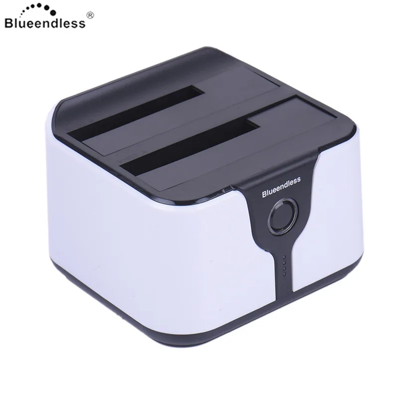 Blueendless двойной док-2 секция в компекте SATA 2,5 "/3,5" hd 3,5 caddy hd 4 ТБ usb 3,0 usb для серверный жесткий диск SATA ssd лоток superdrive случаях