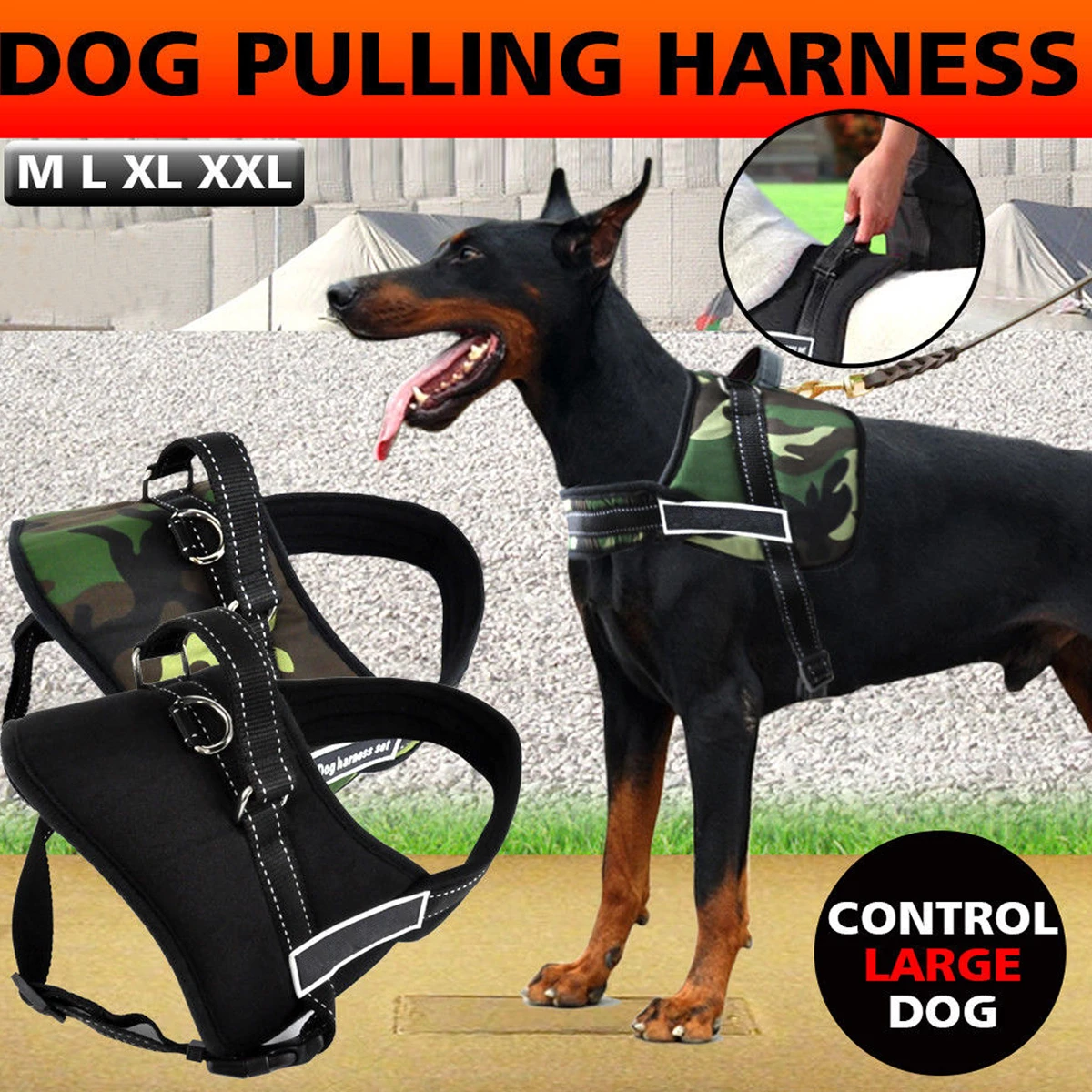 comfy control dog harness