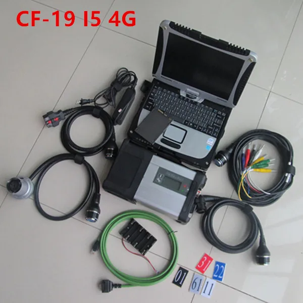 Newest Software 2022.03 For SD Connect C5 Car Diagnostic Tool MB Star With Laptop CF-19 Support Cars&ampTrucks Diagnosis |